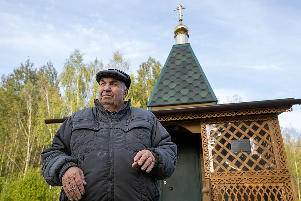 Леонид Столяров – единственный житель деревни Водотока Хиславичского района Смоленской области Леонид Столяров – единственный житель деревни Водотока Хиславичского района Смоленской области