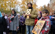 В праздник Покрова Пресвятой Богородицы в Черепово. Фотоархив 2013