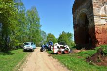  Покровский Храм в Черепово. Начало восстановительных работ