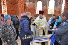 Праздничный молебен в Покровском храме села Черепово