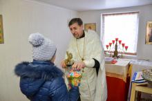 Праздничный Рождественский молебен в Черепово